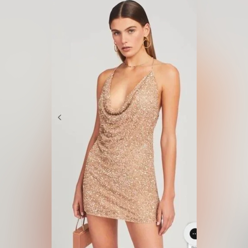 REVOLVE Retrofete Mich Sequins Mini Dress